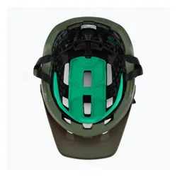 Kask rowerowy Lazer Coyote KinetiCore matte orange/green