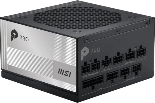 Zasilacz MSI Pro A1000PL PCIE5 1000W 80 Plus Platinum