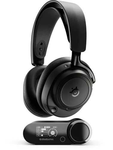 Słuchawki STEELSERIES Arctis Nova Elite Bezprzewodowe, Nauszne, ANC, Dźwięk przestrzenny Czarny