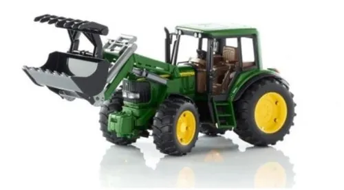 BRUDER Pojazd Traktor John Deere 6920 z ładowarką czołową