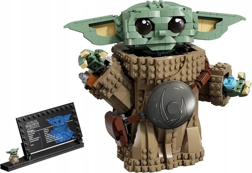 LEGO STAR WARS 75446 Mandalorian i Grogu GROGU , zestaw klocków +10