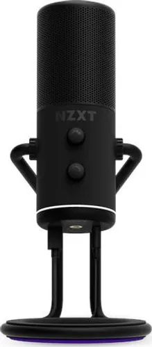 NZXT KAPSÜL mikrofonu Siyah USB-C