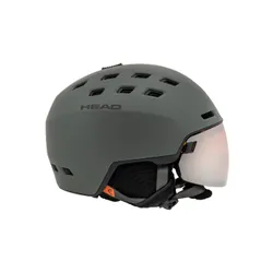 Kask snowboardowy męski z wbudowaną szybą HEAD RADAR nightgreen 2023 - Rozmiar - XL/XXL