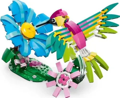 LEGO Creator 31384 Dzikie zwierzęta: kolorowy koliber