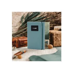 Portfel antykradzieżowy Pacsafe RFIDsafe Trifold Wallet - fresh mint