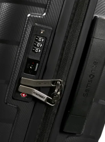 Маленький расширяемый чемодан Samsonite Attrix 55 см (20/23 см) - anthracite