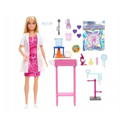 LALKA BARBIE Możesz być kim chcesz BARBIE NAUKOWIEC + akcesorian JCR70