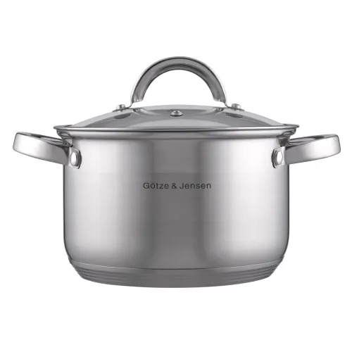 Zestaw garnków GÖTZE & JENSEN CS300 Colorado Inox (10 elementów)