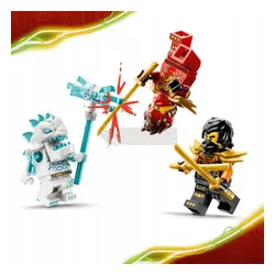 LEGO Ninjago 71864 Wielofunkcyjne pojazdy Kaia i Cole’a, zestaw klocków 7+