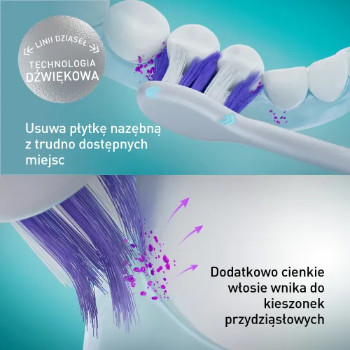 Szczoteczka soniczna PANASONIC 600EW-DA37-W803 Biały