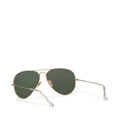 Okulary przeciwsłoneczne Ray-Ban Aviator Classic 0RB3025 W3400 Gold/Green - Rozmiar (EU) 58