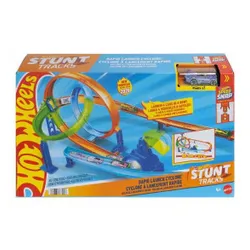Tor Hot Wheels Stunt Tracks Rajdowy Cyklon JHK73