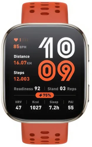 Smartwatch AMAZFIT Bip 6 Czerwony