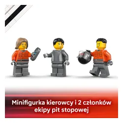 LEGO 60493 City Ciężarówka F1 z bolidem Audi F1