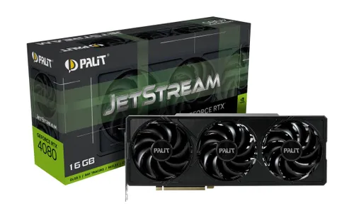 Karta graficzna Palit GeForce RTX 4080 JetStream 16GB GDDR6X 256bit DLSS