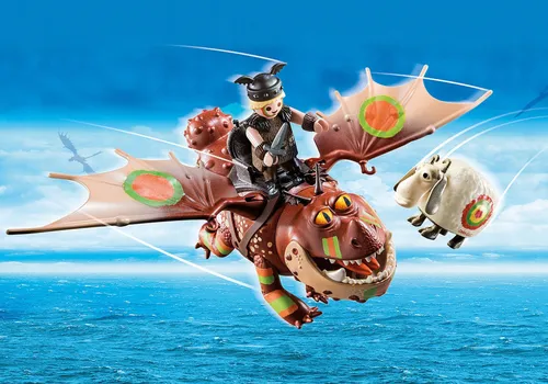 Playmobil Dragon Racing: Ringa Balığı ve Sanat (70729)