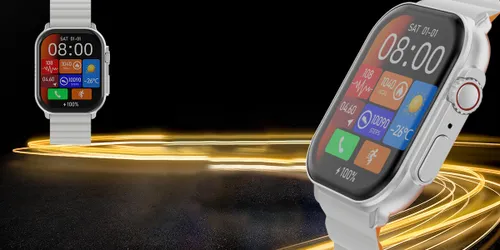 Smartwatch IMIKI Frame Pro Srebrny