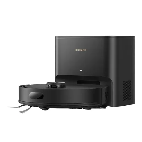Robot sprzątający Dreame F20 Plus Funkcja mopowania Stacja oczyszczająca Tworzenie mapy pomieszczenia 74dB Czarny