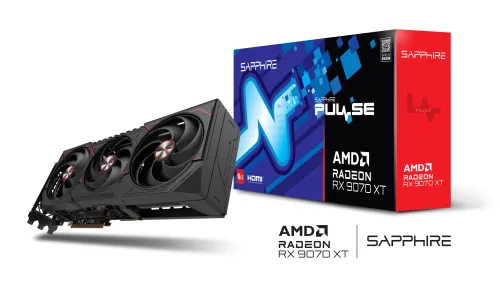 Karta graficzna Sapphire technology PULSE Radeon RX 9070 XT 16GB GDDR6 256bit FSR