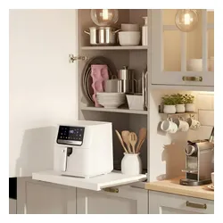 Air Fryer Frytkownica beztłuszczowa BERDSEN BD-662 Biały 6.5l 8 automatycznych programów