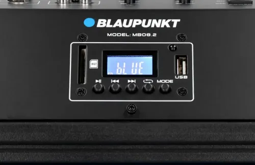 Power Audio Blaupunkt MB08.2 40W Bluetooth Radio FM Mikrofon Karaoke Czarny