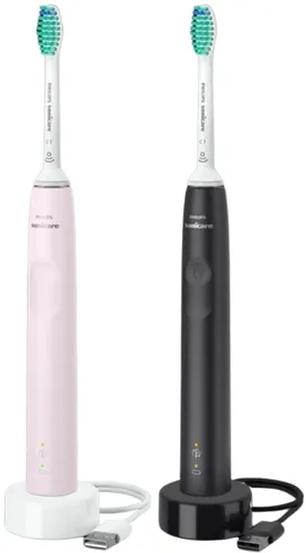 Szczoteczka soniczna PHILIPS Sonicare Series 3100 HX3675/15 (2 szt.)