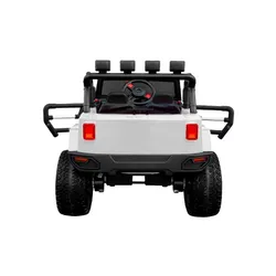 Auto Na Akumulator Dla 2 Dzieci Dżip Wxe-1688 4X4 LED Pilot Skóra Eva MP3 Strong 2 Akumulatory