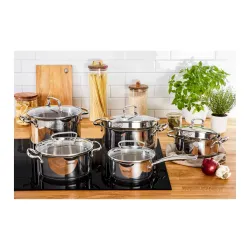 Garnek Tefal Duetto+ G7197955 Indukcja Stal nierdzewna 6,1l
