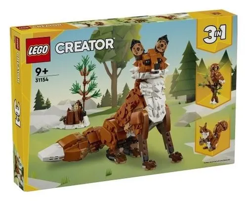 LEGO Creator 3w1 31154 Leśne zwierzęta: Czerwony lis