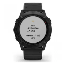 Смарт-часы Garmin fenix 6X Pro черные с черным ремешком (010-02157-01)