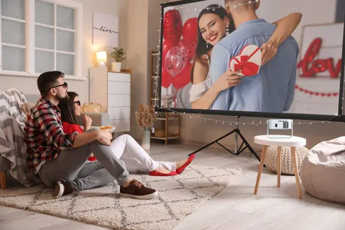 Projektor KIANO Elegance Cinema Full HD (1920 x 1080), 400 ANSI lumen, Wi-Fi, Bluetooth