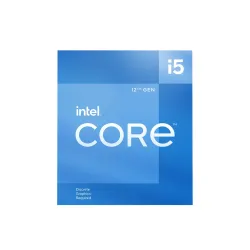 Procesor Intel® Core™ i5-12400F BOX (BX8071512400F) + Fera 5 Szary