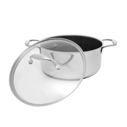 Garnek Kohersen Black Cube Indukcja Stal nierdzewna 4,9l