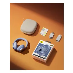 Słuchawki nauszne BASEUS XH1 ANC Błękitna Zorza