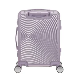 Walizka mała American Tourister Soundbox Alu - stormy lilac