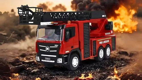 Wóz strażacki zdalnie sterowany HUINA 1361H