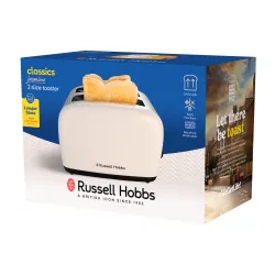 Toster Russell Hobbs Colours Plus Jasmine 26930-56 Rozmrażanie 1670W