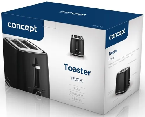 Toster CONCEPT TE2075 Czarny