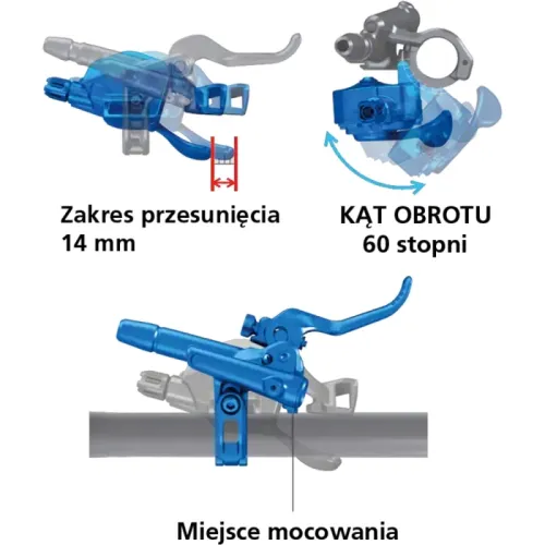 Schimbător de viteze SHIMANO Deore XT SL-M8100