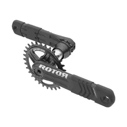 Ramiona korby Rotor Rhawk Crank Arms czarny