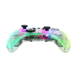 Pad Deltaco GAM-149-T do Nintendo Switch, PC Bezprzewodowy Transparent