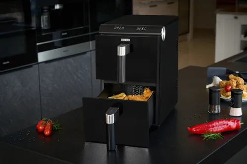 Air Fryer Frytkownica beztłuszczowa NOVEEN AF5050 DoubleCrisp X-LINE 11 L z podwójnym koszem