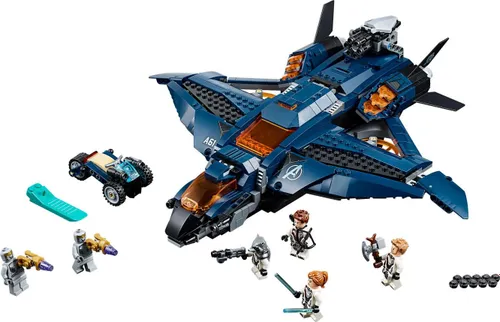 Конструктор Lego Marvel великолепный Quinjet Avengers (76126)