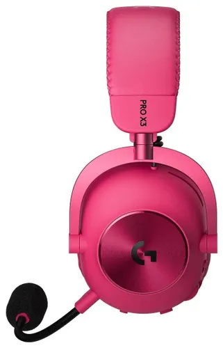 Słuchawki bezprzewodowe z mikrofonem Logitech G Pro X3 Lightspeed Nauszne Magenta
