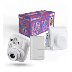 Aparat Fujifilm Instax MINI 13 + Etui + Album Biały