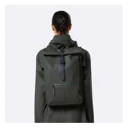 Велосипедный рюкзак Rains Rolltop Rucksack-зеленый