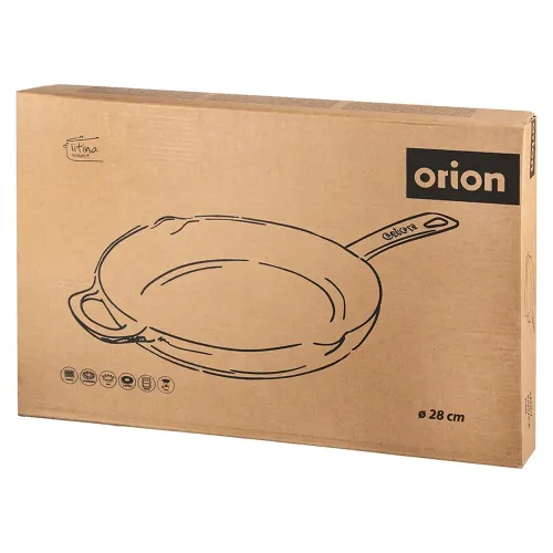 Patelnia żeliwna emaliowana LITINA 28 cm