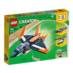 LEGO Creator 3in1 31126 сверхзвуковой реактивный самолет