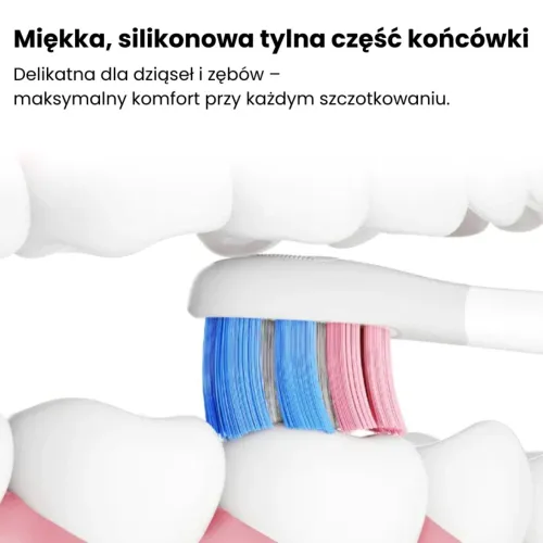 Szczoteczka soniczna OCLEAN X Kids S Różowy + etui