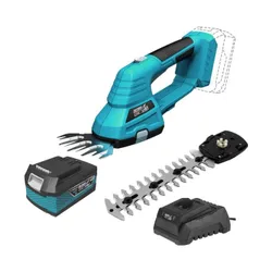 Nożyce do żywopłotu / trawy DEDRA DED7089 akumulatorowe + Akumulator DEDRA DED7034 SAS+ALL 4Ah 18V + Ładowarka DEDRA DED7038 SAS+ALL